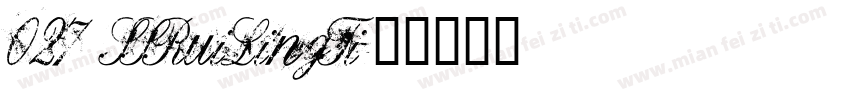 027 SSRuiLingTi字体转换